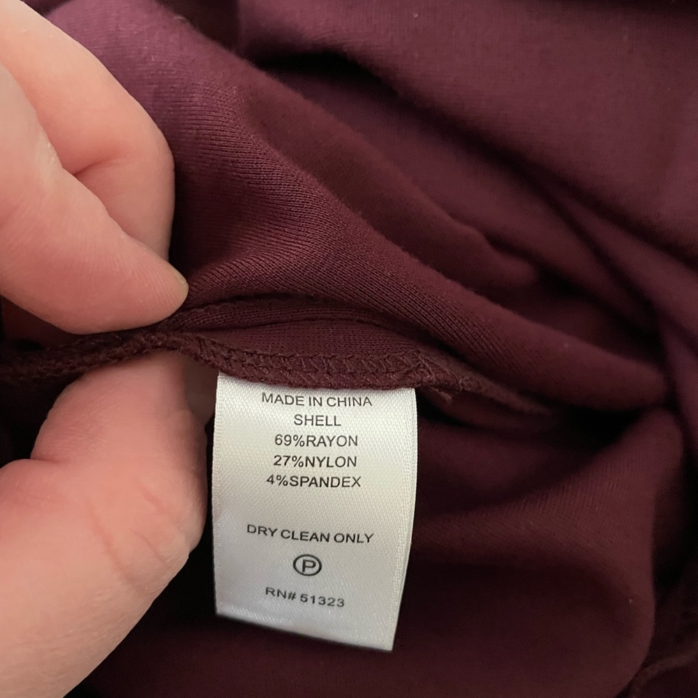 1 State maroon dress XS - Picture 5 of 5